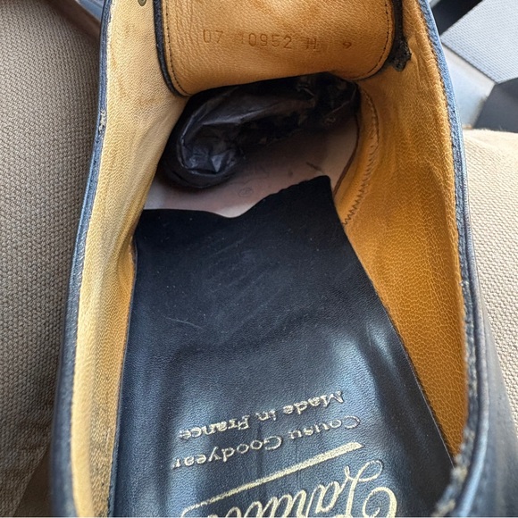 Paraboot black leather dress shoes - Picture 2 of 6